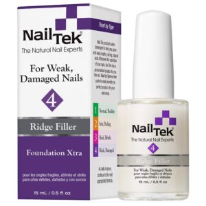 NAIL TEK Foundation Xtra 4 – База для очень слабых и тонких ногтей, 15 мл