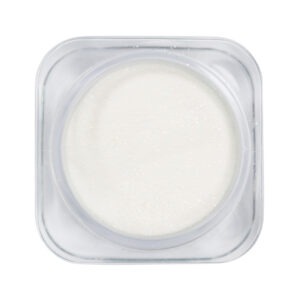 BLAZE Color Powder – глиттерная акриловая пудра, WHITE GLITTER, 7 мл