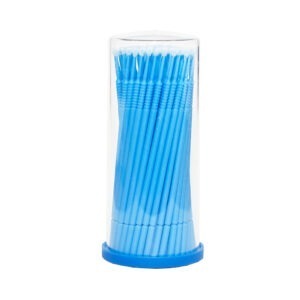 FLASH Микробраши для ресниц, одноразовые аппликаторы средние, 100 шт