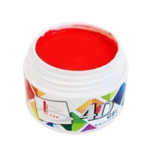 4D Gel – гель-пластилин объемный красный, Red, 5 мл
