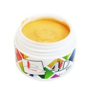 4D Gel – гель-пластилин объемный золотой, Gold, 5 мл