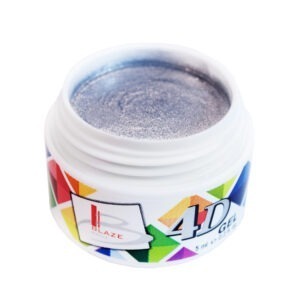 4D Gel – гель-пластилин объемный серебряный, Silver, 5 мл