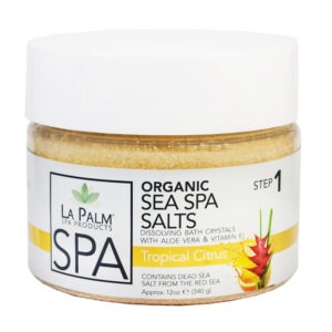 LA PALM Sea Spa Salts, Tropical Citrus – Сіль для рук і ніг з морськими мінералами, 355 мл