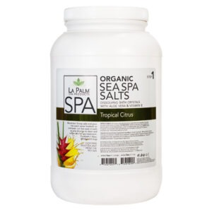 LA PALM Sea Spa Salts, Orange Tangerine Zest – Сіль для рук і ніг з морськими мінералами, 3785 мл