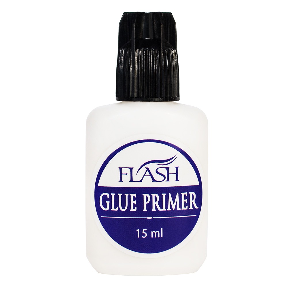 FLASH Glue Primer - Праймер для наращивания ресниц, прозрачный,15 мл