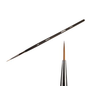 SKYISTS Пензлик для художнього розпису, файбер, №0, 9 мм