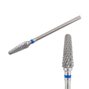 KIMI Фреза твердосплавная, конус, диаметр 4 мм, длина 13 мм, синяя