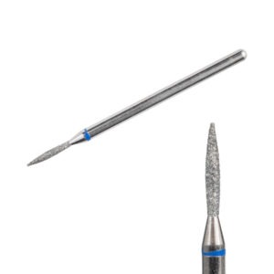 KIMI Фреза алмазная пламя, диаметр 1.4 мм, длина 8 мм, синяя