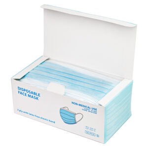 JASMINE Маска захисна одноразова 3-шарова, набір 50 шт