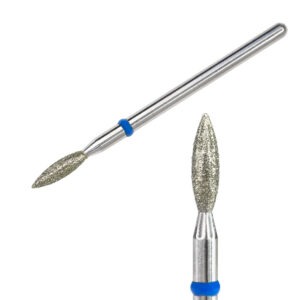 KIMI Фреза алмазная пламя диаметр 2,5 мм длина 9 мм синяя