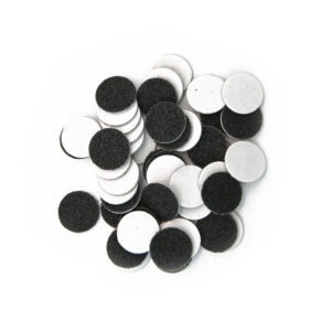 CROMA Сменные файлы для педикюрного диска S, 15 мм, спонж 1 мм, 80 грит, набор 50 шт