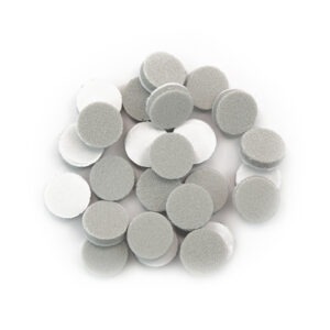 CROMA Сменные файлы для педикюрного диска S, 15 мм, спонж 5 мм, 240 грит, набор 25 шт