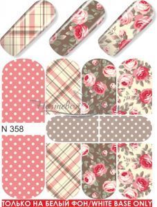 N 358 Узор цветы