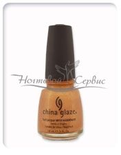 CHINA GLAZE Лак профессиональный, GOLDEN SPURS, 15 мл