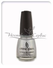 CHINA GLAZE Лак профессиональный, PLATINUM SILVER, 15 мл