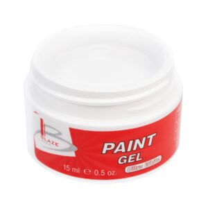 BLAZE Paint Gel – УФ гель-краска ультра-белая, 15 мл