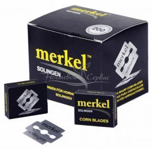 MERKEL Лезвия для педикюрного станка, 10 шт