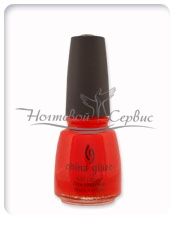 CHINA GLAZE Лак профессиональный, POWER OF RED, 15 мл