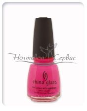 CHINA GLAZE Лак профессиональный, NASTY, 15 мл
