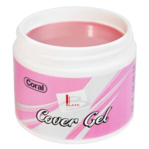 BLAZE Cover Gel, Coral – УФ гель камуфлюючий середній, 59 мл
