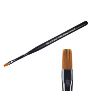 BLAZE Gel Master Flat – Пензлик для гелю плаский №4