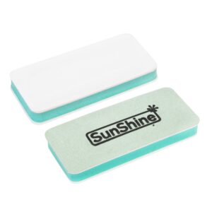 SUNSHINE Блок-баф полірувальний 2-сторонній, 600/3000, зелений