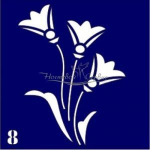 VIH Трафарет для биотату 6х6 см, 008