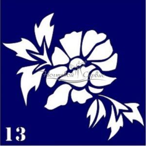 VIH Трафарет для биотату 6х6 см, 013