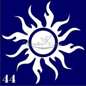 VIH Трафарет для биотату 6х6 см, 044