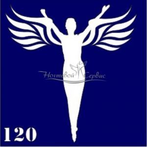 VIH Трафарет для биотату 6х6 см, 120