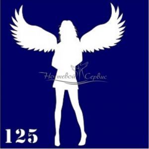 VIH Трафарет для биотату 6х6 см, 125