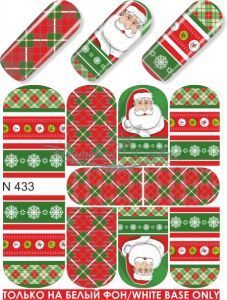 N 433 Узор новогодний