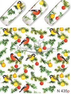 N 435 Птичка на ветке