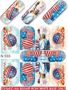 N 533 Новый Год USA