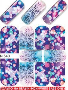 N 540 Узор зимний