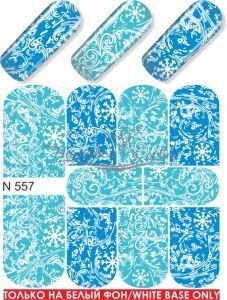 N 557 Зимний узор