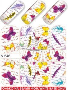 N 546 Бабочки