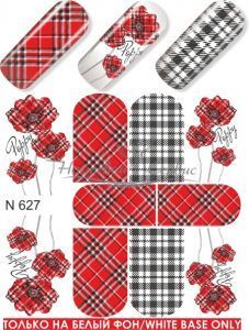 N 627 Узор цветы