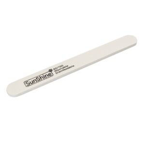SUNSHINE Пилка 80/100 прямая, белая