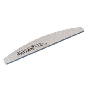 SUNSHINE Пилка 100/100 миларовая, купол, зебра