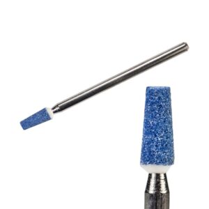 BERKELEY Насадка корундовая усеченный конус, синяя, 3 х 7 мм