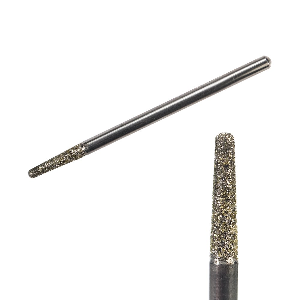 VARIO GRIT Фреза алмазная тупой конус диаметр 2,3 мм длина 10 мм крупный абразив