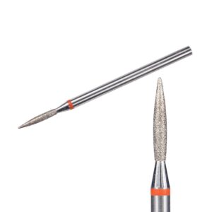 KIMI Фреза алмазна полум’я, червона, 1.6 мм х 8 мм