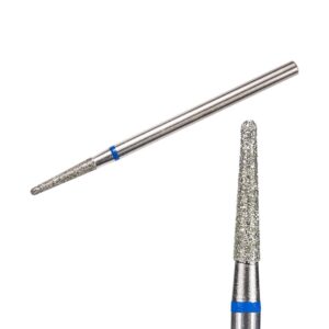 KIMI Фреза алмазная конус диаметр 2,1 мм длина 10 мм синяя