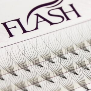 FLASH Ресницы пучковые 8D, изгиб C, толщина 0.07 мм, длина 12 мм, 60 пучков