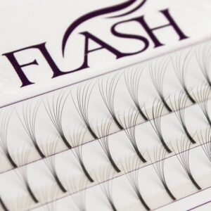 FLASH Ресницы пучковые Tootsy 6D, изгиб С, толщина 0.07 мм, длина 10 мм, 60 пучков