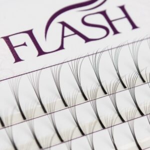 FLASH Ресницы пучковые Tootsy 6D, изгиб D, толщина 0.07 мм, длина 12 мм, 60 пучков