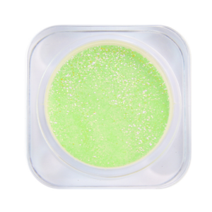 BLAZE Color Powder – глиттерная акриловая пудра, GREEN GLITTER, 7 мл