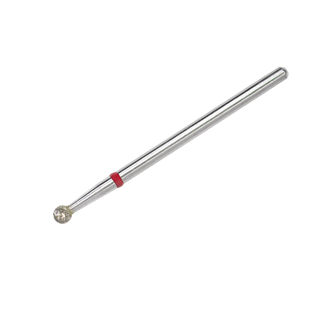 Фреза алмазна KIMI кулька діаметр 3 мм червона — изображение 2